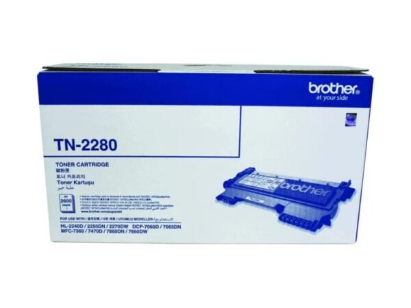 Brother TN-2280 Black Original Toner Cartridge for HL-2240D ,MFC-7360