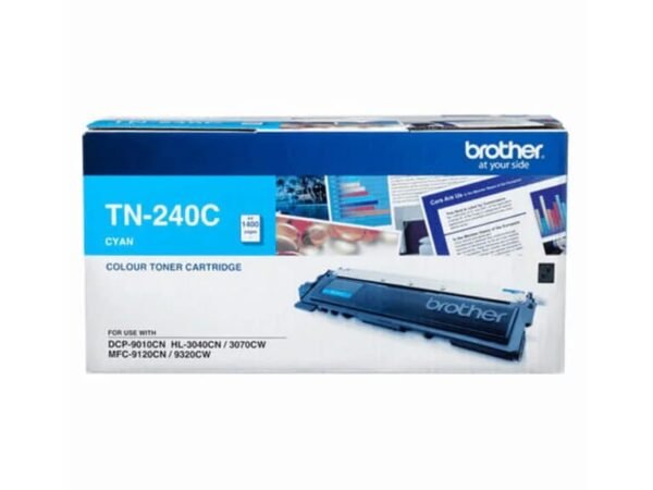 Brother TN-240C Cyan Toner for HL3040CN ,Mfc9120cn